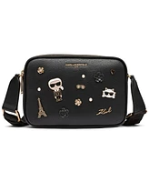 Karl Lagerfeld Paris Maybelle Crossbody with Pins