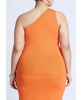 Eloquii Plus Hardware Detail Sweater Tank