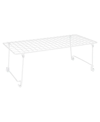 ClosetMaid Stack & Hang 21.5x10.75x7.87'' Stainless Steel Wire Shelf Unit, White