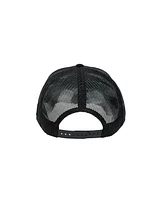 Marvel Men's Black Panther Logo Wakanda Forever Adult Black Trucker Hat