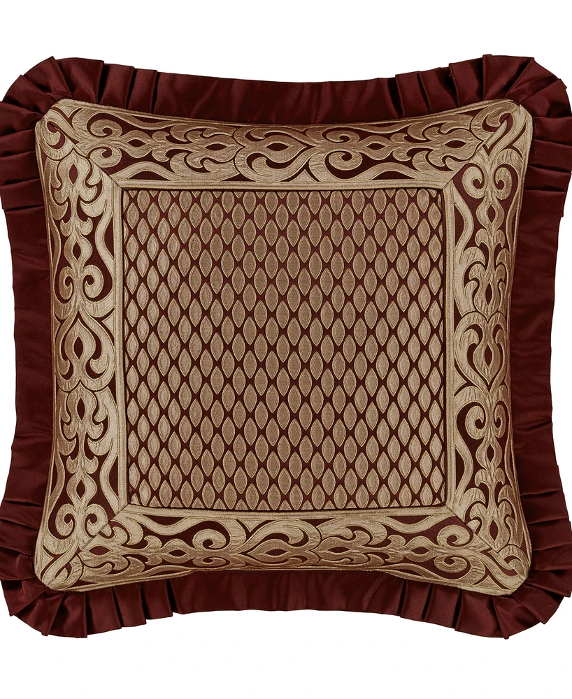 J Queen New York Renzo Embellished Decorative Pillow, 20" x 20"