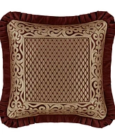 J Queen New York Renzo Embellished Decorative Pillow, 20" x 20"