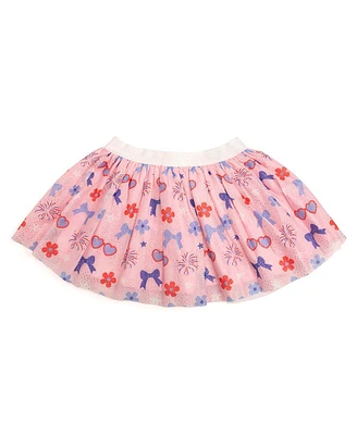 Sweet Wink Baby Girls Red, White, & Cute Tutu Skirt
