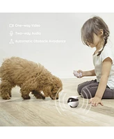 Home Security Camera with Self-Charging, Night Vision, Wireless Camera for Pet Elderly Baby, 32GB Sd Storage App Remote Control