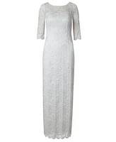 Alie Street London Women's Lila 3/4 Sleeve Lace Bridal Gown