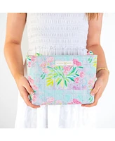 Evelyn & Kate Floral Quilted Pouch