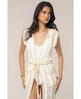 Jluxlabel Women's Marcelle Crochet Maxi Dress