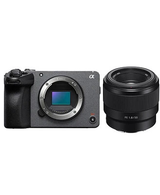 Sony FX30 Super 35 Cinema Line Camera with Fe 50mm f/1.8 Lens