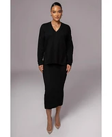 Jluxlabel Women's Jasmina Knit Skirt
