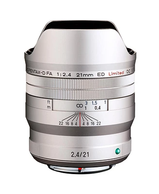 Pentax Hd Pentax-d Fa 21mm f/2.4 Ed Limited Dc Wr Lens, Silver
