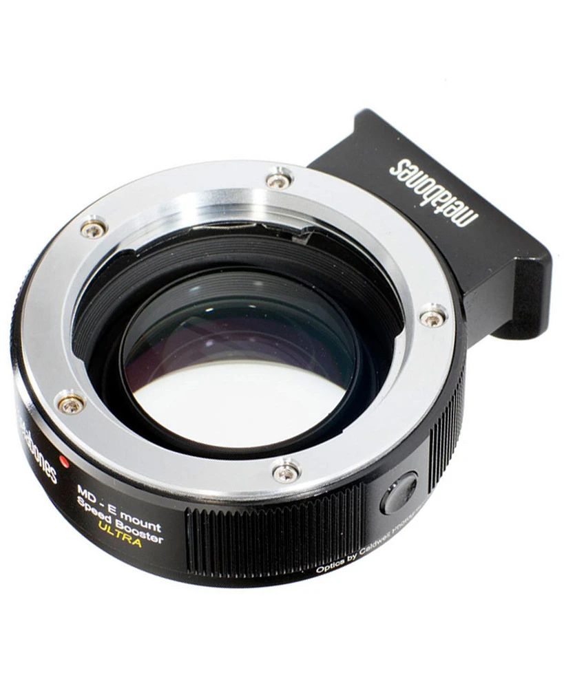 Metabones Metabones Minolta Md Lens Compatible with Sony E-Mount Camera Ultra Speed Booster, Matte Black