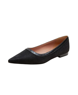 Newport | Raffia Skimmer Flats