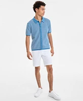 Michael Kors Men's Textured Stripe Shirt