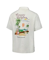 Tommy Bahama Men's White San Francisco Giants Grand Slam Bay Camp Button-Up Shirt