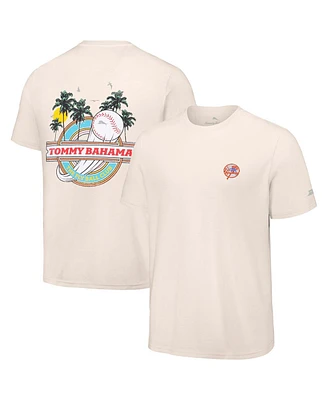 Tommy Bahama Men's Cream New York Yankees Fly Ball Club T-Shirt