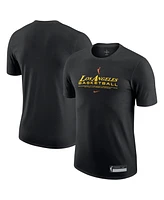 Nike Men's Black Los Angeles Sparks On-Court Legend Essential Practice Performance T-Shirt