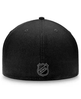 Fanatics Men's Black Columbus Blue Jackets Tonal Fitted Hat