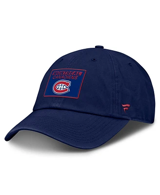 Fanatics Men's Navy Montreal Canadiens Authentic Pro Prime Adjustable Hat