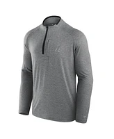 Fanatics Men's Black Alabama Crimson Tide Mock Neck Half-Zip Pullover Jacket