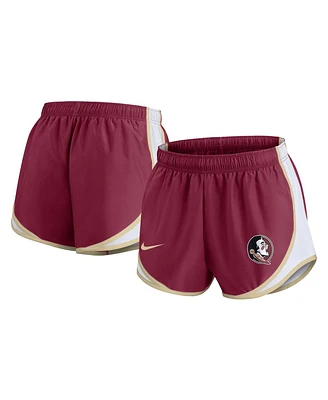 Nike Women's Garnet Florida State Seminoles Spring Break Tempo Performance Shorts