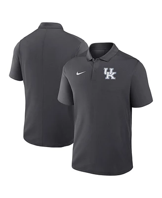 Nike Men's Anthracite Kentucky Wildcats Primetime Victory Primary Logo Performance Polo Shirt