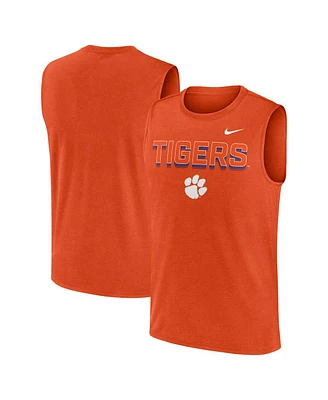 Nike Men's Orange Clemson Tigers Primetime Tricode Legend Performance Tank Top
