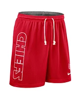 Nike Men's Red Kansas City Chiefs Sideline Reversible Performance Shorts