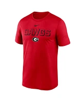 Nike Men's Red Georgia Bulldogs 2025 Sideline Legend Performance T-Shirt