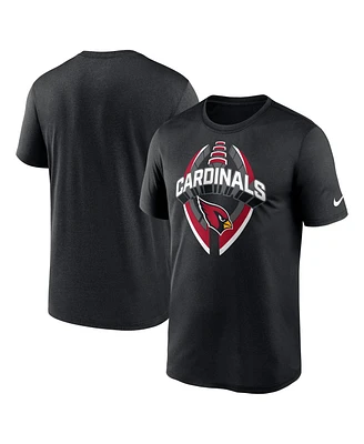 Nike Men's Black Arizona Cardinals Legend Icon Performance T-Shirt