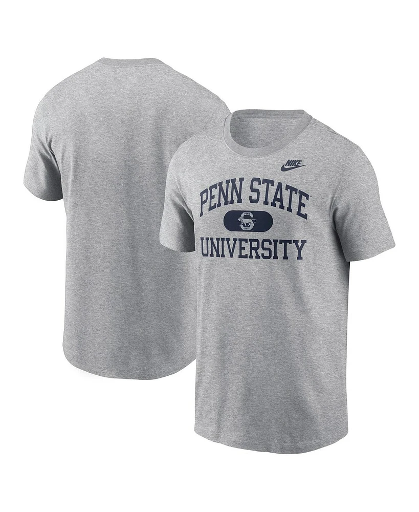 Nike Men's Heather Charcoal Penn State Nittany Lions Legacy Alma Mater T-Shirt