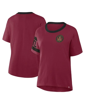 Fanatics Women's Burgundy Atlanta United Fc Defender Pairing Legacy T-Shirt