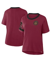 Fanatics Women's Burgundy Atlanta United Fc Defender Pairing Legacy T-Shirt