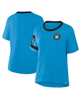 Fanatics Women's Blue Charlotte Fc Defender Pairing Legacy T-Shirt