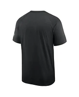 Nike Men's Black Ohio State Buckeyes Ready Raglan Premium Performance T-Shirt