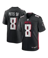 Nike Men's Kyle Pitts Sr. Black Atlanta Falcons Team Game Jersey