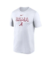 Nike Men's White Alabama Crimson Tide 2025 Sideline Legend Performance T-Shirt