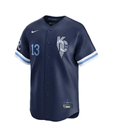 Nike Men's Salvador Perez Navy Kansas City Royals Connect Limited Jersey