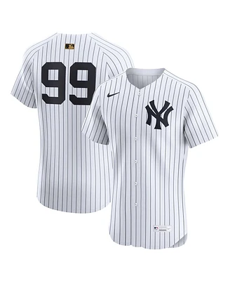 Nike Men's Aaron Judge White New York Yankees Home Elite Player Jersey