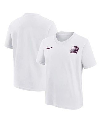 Nike Big Boys and Girls White Toronto Tempo T-Shirt