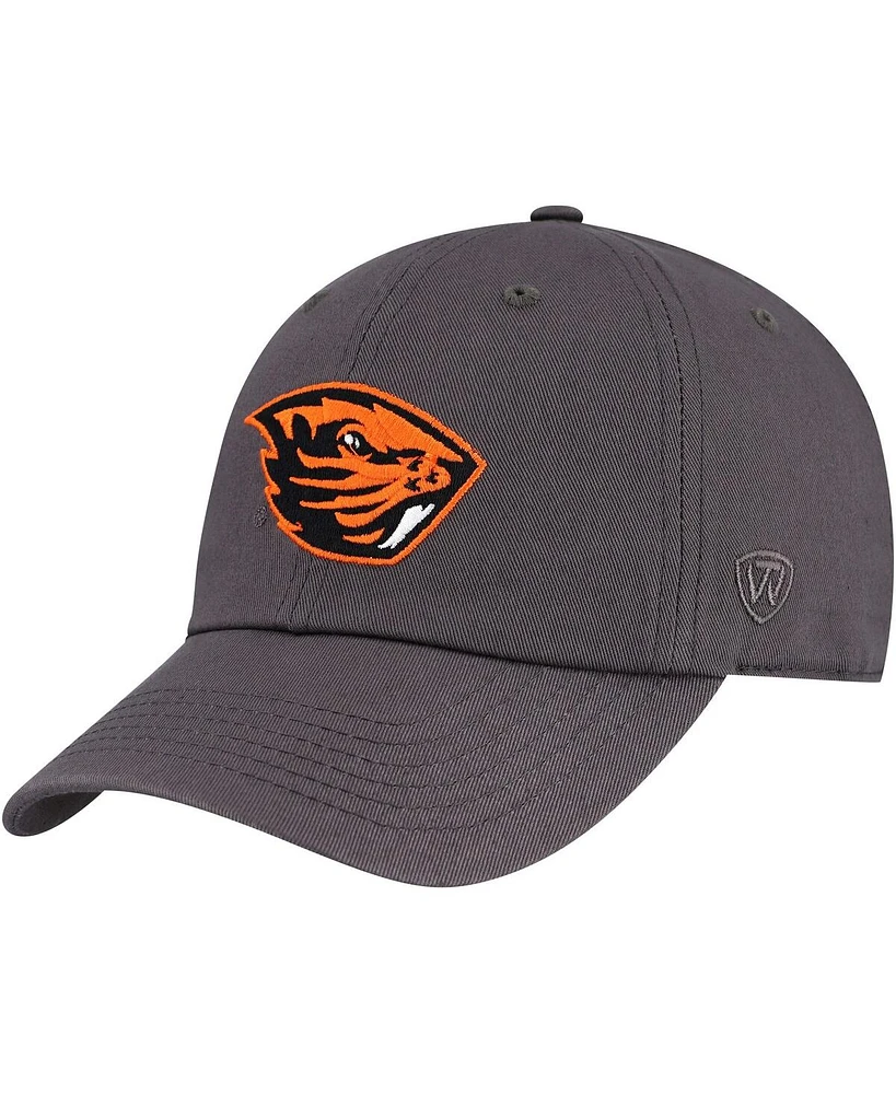 Top of the World Men's Heather Charcoal Oregon State Beavers Champ Adjustable Hat
