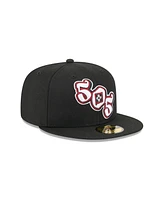 New Era Men's Black Albuquerque Isotopes Theme Nights 59FIFTY Fitted Hat