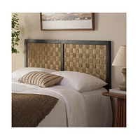 Halvor Rattan King Headboard