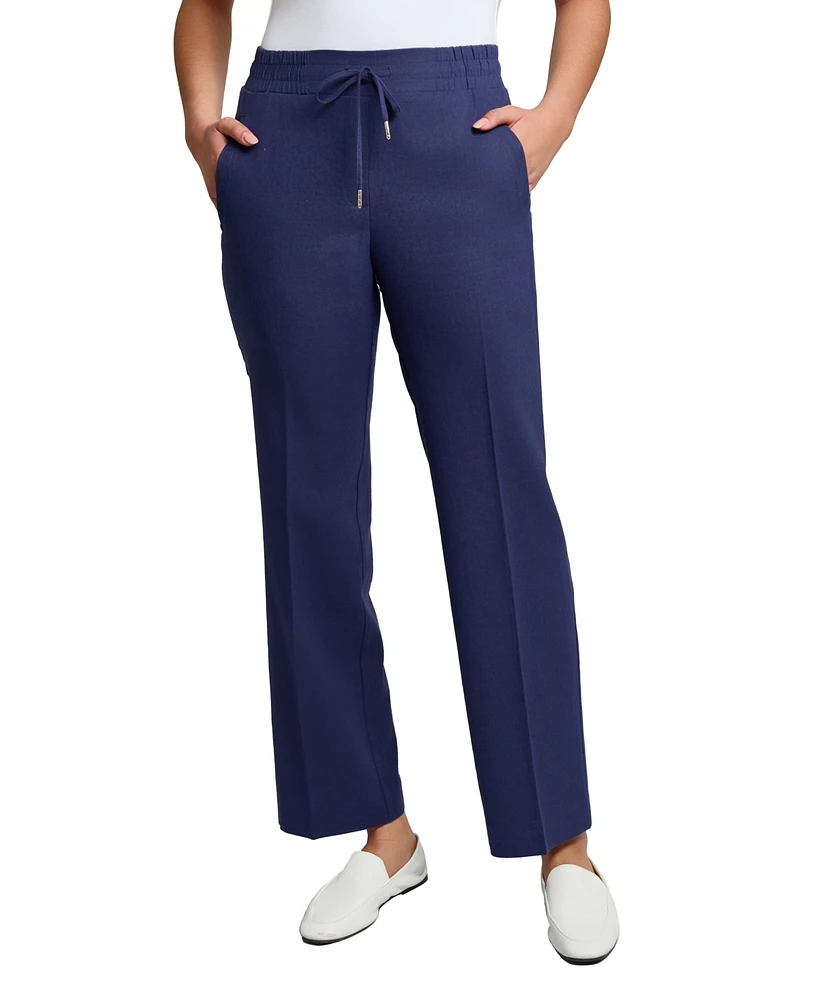 Jones New York Petite Pull On D-String Pants