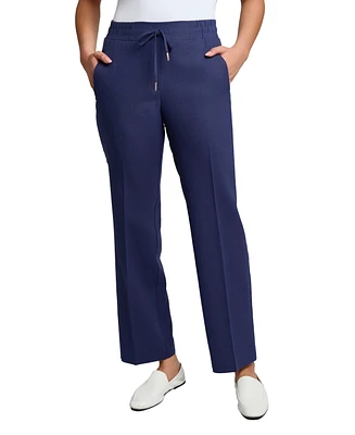 Jones New York Petite Pull On D-String Pants