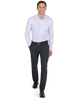 Men Checkered Print Hybrid Slim Fit Easy Care Long Sleeve Shirt