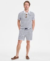 Club Room Men's Bengal Striped Terry Cloth Shorts, Exclusively at Macy's