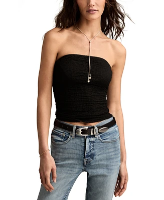 Lucky Brand Textured Tube Top