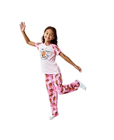 Dog Man Big Girls Pajama Set-14