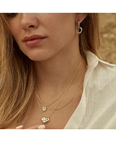 Spero London Italian Bead Chain Sterling Silver Satellite Necklace