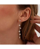 Spero London Drop Crystal Sterling Silver Earring